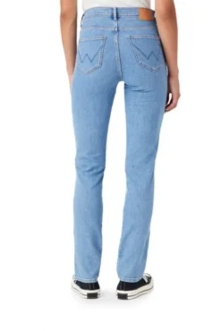 Jean WRANGLER TINA SLIM Cali Blue -Promos Femme T-Shirt Magasin wrangler 26l xr 414 3