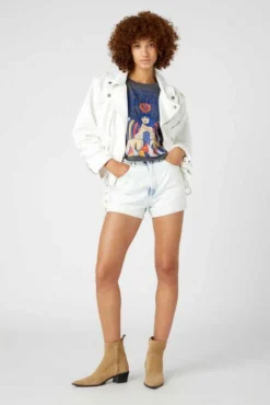 Tee Shirt WRANGLER SLEEVELESS Gray -Promos Femme T-Shirt Magasin wrangler w7fed3m08 4